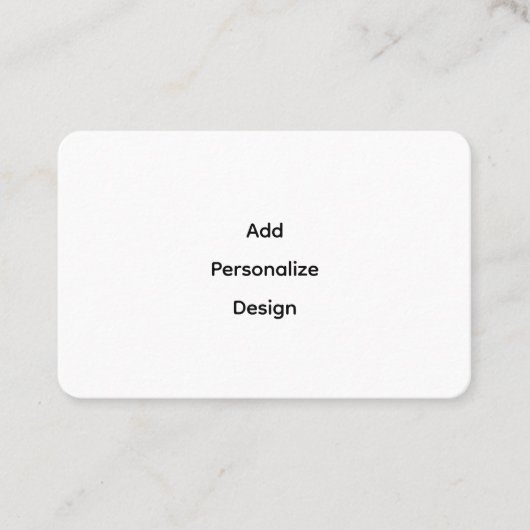 Professionelle 3,5" x 2,0 flache Terminkarte (Vorderseite)