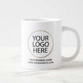 Professionelle benutzerdefinierte Firma | Geschäft Jumbo-Tasse (Rechts)