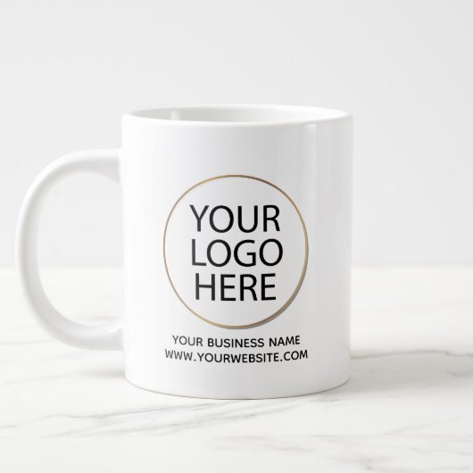 Professionelle benutzerdefinierte Firma | Geschäft Jumbo-Tasse (Links)
