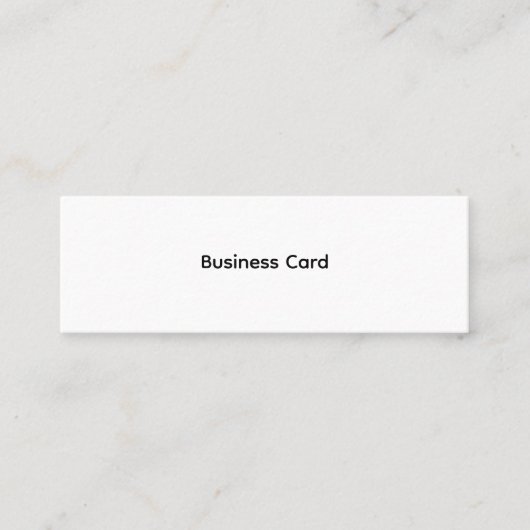 Professionelle benutzerdefinierte Standard-Geschäf Mini Visitenkarte (Vorderseite)