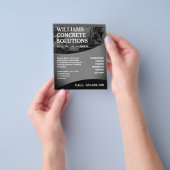 Professionelle Betonfirma Flyer (Gruppe)