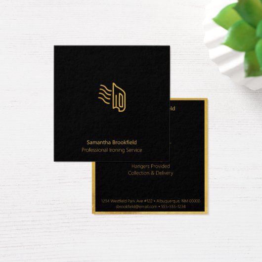 Professionelle Bügelserviceleistungen Black Gold S (Schreibtisch)