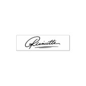 Professionelle Executive-Eigene Unterschrift Permastempel (Design)