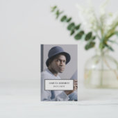 Professionelle Foto Visitenkarte (Stehend Vorderseite)