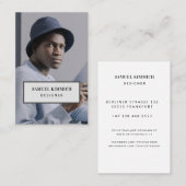 Professionelle Foto Visitenkarte (Vorne/Hinten)