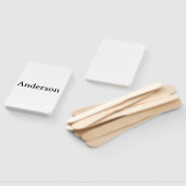 Professionelle Geschäftliche 4" x 6" Rechteck Fächer (Non-assembled)