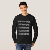 Professionelle Haushälterin T-Shirt (Vorne ganz)