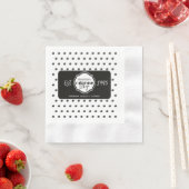 Professionelle Kaffeehaus-Personalisierung Logo Sc Serviette (Beispiel)