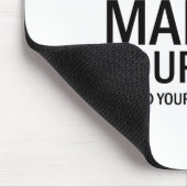 Professionelle Leere Geschäft Anpassen Ihr Logo Mousepad (Ecke)