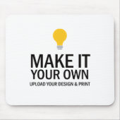 Professionelle Leere Geschäft Anpassen Ihr Logo Mousepad (Vorne)