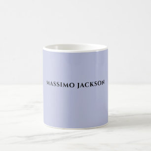 Professionelle lila Farbe modernes minimalistische Kaffeetasse