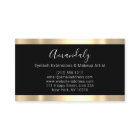 Professionelle Make up Künstler Event Planer Gold