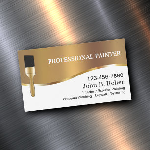 Professionelle Maler Magnetische Visitenkarten Visitenkarte