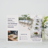 Professionelle Marketing-Broschüren Flyer  (Stehend Vorderseite)