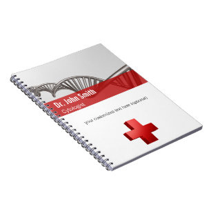 Professionelle medizinische Wissenschaft DNA-Stran Notizblock