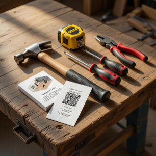 Professionelle moderne Visitenkarte für Hausrenovi