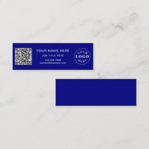 Professionelle Navy Slim Visitenkarte für das Netw Telefonnummerkarte