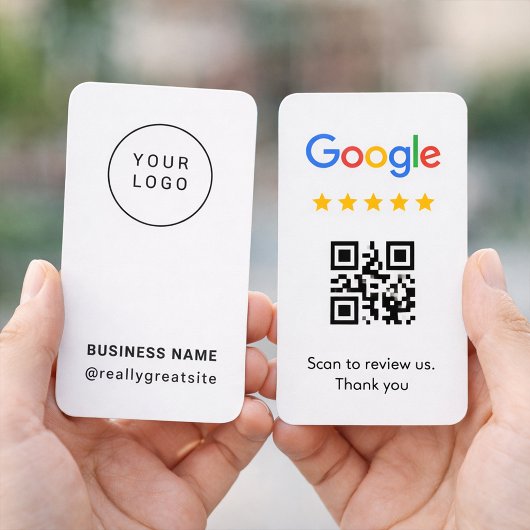 Professionelle QR-Code-Überprüfungskarte für Klein