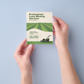 Professionelle Rasenmähdienste Flyer (Gruppe)