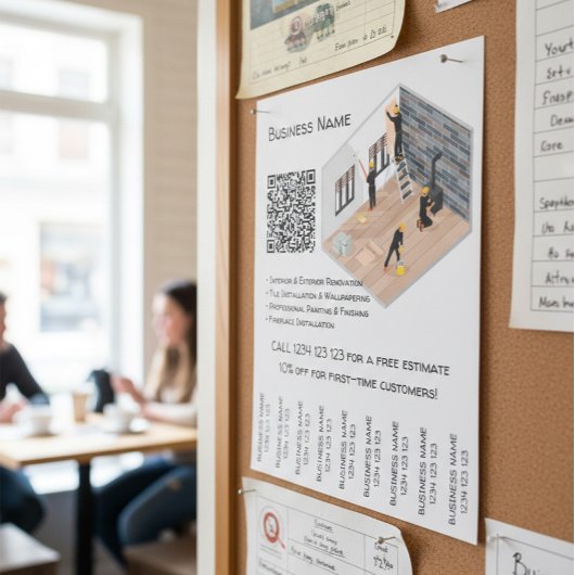 Professionelle Renovierung von Wohnräumen mit abre Flyer