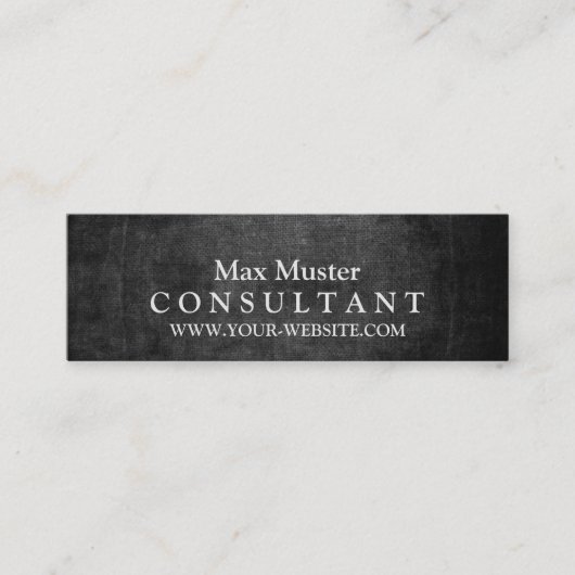 Professionelle Telefonnummerkarte (Vorderseite)