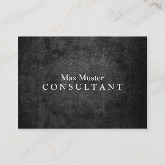 Professionelle Telefonnummerkarte (Vorderseite)