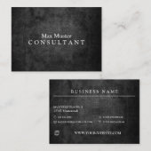 Professionelle Telefonnummerkarte (Vorne/Hinten)