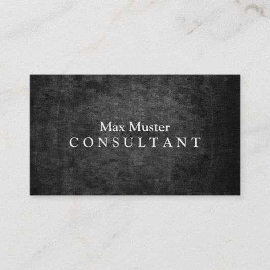 Professionelle  telefonnummerkarte (Vorderseite)