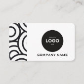 Professionelle Unternehmenslogo & QR-Code Geschäft Visitenkarte (Vorderseite)