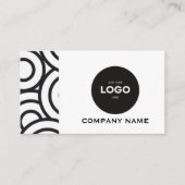 Professionelle Unternehmenslogo & QR-Code Geschäft Visitenkarte (Vorderseite)