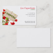 Professionelle Visitenkarte, Camping Visitenkarte (Vorne/Hinten)