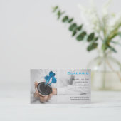 Professionelle Visitenkarte, Camping Visitenkarte (Stehend Vorderseite)