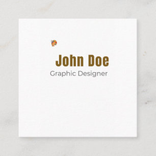 Professionelle Visitenkarte für Grafikdesigner
