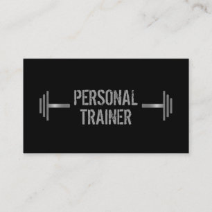 Professionelle Visitenkarte für Personal Trainer