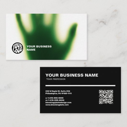 Professionelle Visitenkarte mit Ihrem Logo (Vorne/Hinten)