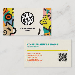 Professionelle Visitenkarte mit Ihrem Logo