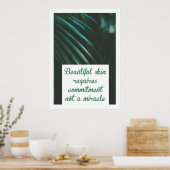 Professionelle Wellness-Wandkunst Poster (Küche)