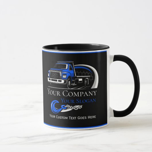 Professioneller Abschleppdienst, Abschleppservice Tasse (Rechts)