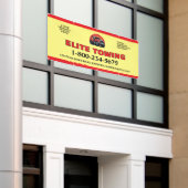 Professioneller Abschleppdienst Banner (Äußeres Gebäude)