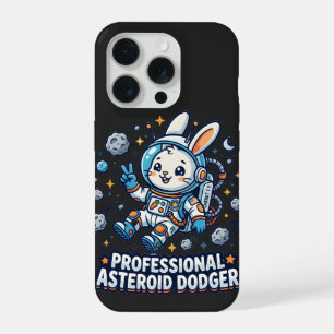 Professioneller Asteroiden-Ausweich-Hase iPhone 15 Pro Hülle
