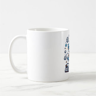 Professioneller Asteroiden-Ausweich-Hase Kaffeetasse
