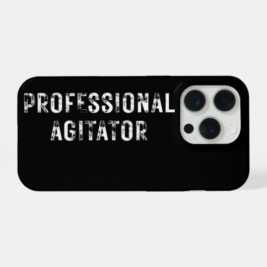 PROFESSIONELLER AUFRÜHRER iPhone HÜLLE (Rückseite (Horizontal))