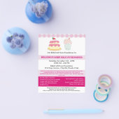 Professioneller Backverkaufs-Fundraiser Flyer (Einzeln)
