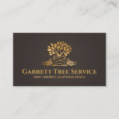 Professioneller Baumpflege-Service  Visitenkarte (Vorderseite)