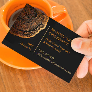 Professioneller Baumschnittservice Baumfällung und Visitenkarte