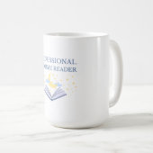 Professioneller Bettzeit-Leser Klassischer Kaffeeb Kaffeetasse (VorderseiteRechts)