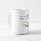 Professioneller Bettzeit-Leser Klassischer Kaffeeb Kaffeetasse (Vorderseite Links)