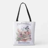 Professioneller Bücherwurm Tasche (Rückseite)