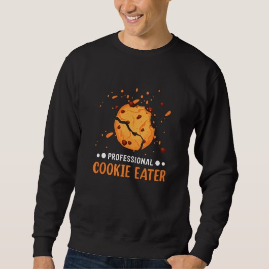 Professioneller Cookie-Esser Backteam Lebkuchen Sweatshirt (Vorderseite)