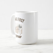 Professioneller Couch-Tester – Cozy Paws Kollektio Kaffeetasse (Vorderseite Links)